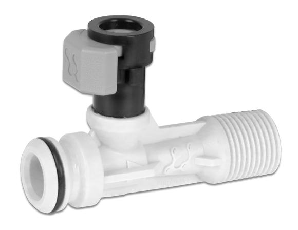 VersaDial™ PC2 All Composite Quick-Connect Single Hose Barb