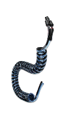 Dual Lumen 3/8" spiral hose 30'